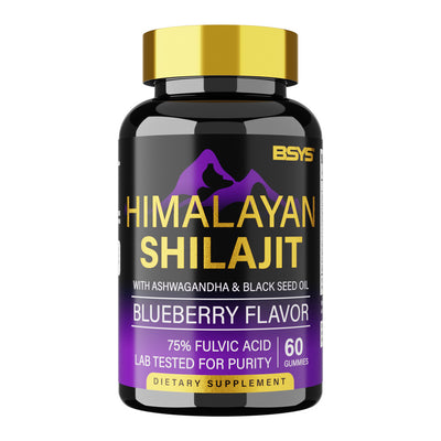 BSYS SHILAJIT GUMMIES 60 COUNT