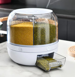 360° Rotating Grains Food Dispenser