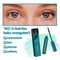 Mascara Liquid Lash Extensions, Liquid Lash Extensions Mascara,Premium Waterproof Smudge-proof Natural No Clumping Smudging Lasting All Day